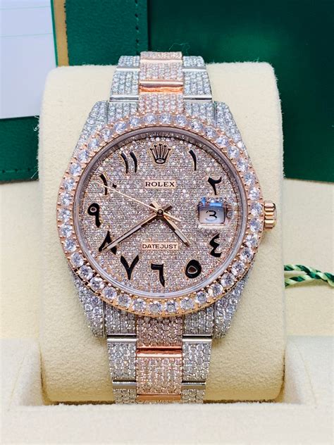 rolex yachtmaster iced out replica|rolex iced out arabic.